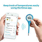 Alternate image 2 for Kinsa QuickCare&trade; Bluetooth Smart Thermometer with Family Health Tracking App