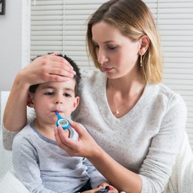 Kinsa QuickCare&trade; Bluetooth Smart Thermometer with Family Health Tracking App. View a larger version of this product image.