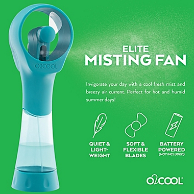 O2COOL&reg; 2-Pack Elite Handheld Misting Fans. View a larger version of this product image.