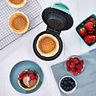 Alternate image 3 for Dash&reg; Mini Waffle Bowl Maker in Aqua