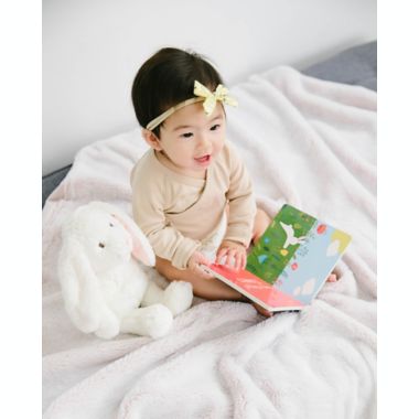 Pearhead&reg; Plush Bunny & Board Book Gift Set. View a larger version of this product image.