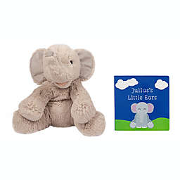 Pearhead® Plush Elephant Toy & Board Book Gift Set
