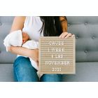 Alternate image 3 for Pearhead&reg; Square Wooden Square Letterboard Set in Natural