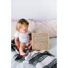 Alternate image 4 for Pearhead&reg; Square Wooden Square Letterboard Set in Natural