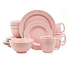 Alternate image 0 for Wild Sage&trade; Sana Medallion 16-Piece Dinnerware Set in Pink