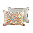Alternate image 4 for Madison Park Nisha 7-Piece Full/Queen Comforter Set in Orange
