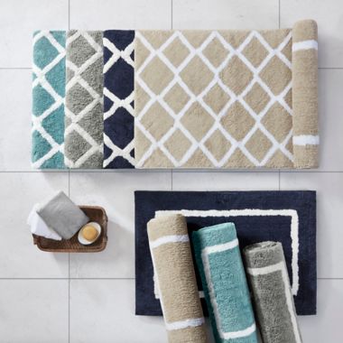 Madison Park Bittman Reversible Microfiber Bath Rug. View a larger version of this product image.
