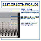 Alternate image 1 for Sealy&reg; Cool &amp; Clean 10-Inch Hybrid Twin Mattress