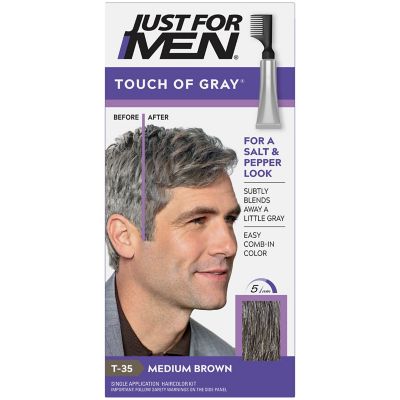 Just for Men® Touch of Gray Hair Treatment in Medium Brown | Bed Bath &  Beyond
