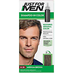 Just For Men&reg; Shampoo Hair Color in Medium Brown H-35