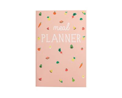 Pearhead&reg; 52-Week Meal Planner Notebook in Pink
