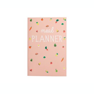 Pearhead&reg; 52-Week Meal Planner Notebook in Pink. View a larger version of this product image.