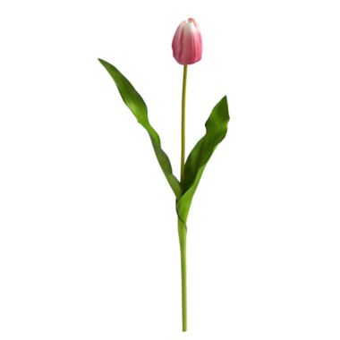 Nearly Natural 23-Inch Artificial Dutch Tulip with Container (Set of 12 ...