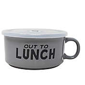 Boston Warehouse&reg; &quot;Out To Lunch&quot; Soup Mug with Lid