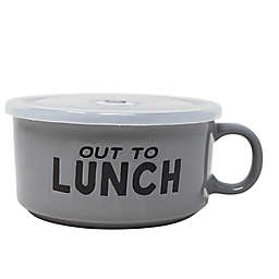 Boston Warehouse® "Out To Lunch" Soup Mug with Lid