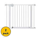 Alternate image 1 for Safety 1st&reg; Easy Install 2-Pack Walk-Thru Gates in White