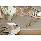 Alternate image 2 for Saro Lifestyle Celena 72-Inch Table Runner in Grey