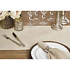 Alternate image 1 for Saro Lifestyle Augustine Swirl 72-Inch Table Runner in Natural