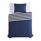 Alternate image 1 for Freshee 2-Piece Reversible Twin/Twin XL Quilt Set in Navy