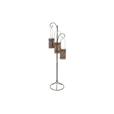 Vintage small brass candlestick holder with handle and dish Office decor Desk decor Vintage small brass candlestick holder with handle and dish Office decor Desk decor
