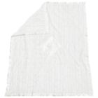 Alternate image 5 for Zalamoon Diamond Plush Blanket with Satin Accent in Flake