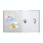 Alternate image 3 for Pearhead&reg; Linen Baby Memory Book in Blue Chambray