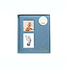 Alternate image 8 for Pearhead&reg; Linen Baby Memory Book in Blue Chambray