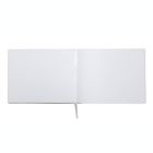 Alternate image 2 for Pearhead&reg; Linen Baby Shower Guest Book in Ivory