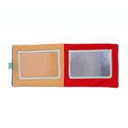 Alternate image 1 for Pearhead&reg; Baby's Plush Fabric 4-Photo Album in Teal