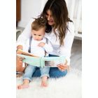 Alternate image 7 for Pearhead&reg; Baby's Plush Fabric 4-Photo Album in Teal