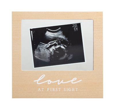 Pearhead&reg; Floating Wooden Sonogram Frame