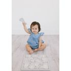 Alternate image 2 for Pearhead&reg; 12-Piece Monthly Milestone Bunny Puzzle in Grey