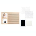 Alternate image 1 for Pearhead&reg; Babyprints Wooden Letterboard Picture Frame in Wood