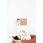 Alternate image 2 for Pearhead&reg; Babyprints Wooden Letterboard Picture Frame in Wood