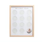 Alternate image 1 for Pearhead&reg; Baby's "My First Year" Wooden Frame