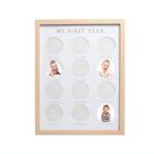 Alternate image 0 for Pearhead&reg; Baby's "My First Year" Wooden Frame