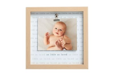 Pearhead&reg; &quot;So Little So Loved&quot; 4-Inch x 5-Inch Wooden Picture Frame in Wood