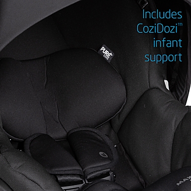 Maxi-Cosi&reg; Zelia&sup2; 5-in-1 Modular Travel System in Midnight Black. View a larger version of this product image.