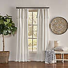 Alternate image 1 for Mercantile Drop Cloth 63-Inch Light Filtering Curtain Panel in Off White (Single)
