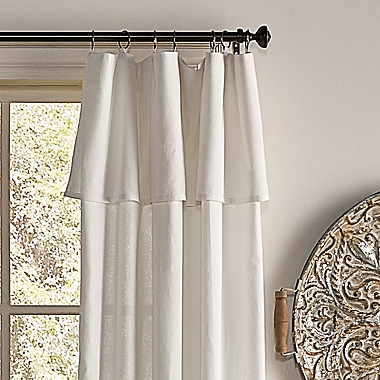 Mercantile Drop Cloth 63-Inch Light Filtering Curtain Panel in Off White (Single). View a larger version of this product image.