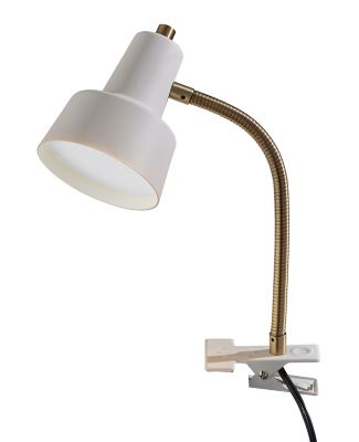 Simply Essential&trade; Gooseneck LED Clip Lamp