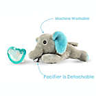 Alternate image 2 for RaZbaby&reg; RaZbuddy Elephant Pacifier Holder with Removeable JollyPop Pacifier