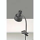 Alternate image 3 for Simply Essential&trade; Gooseneck LED Clip Lamp in Grey