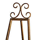 Alternate image 2 for Ridge Road D&eacute;cor 68-Inch Traditional Metal Easel in Gold