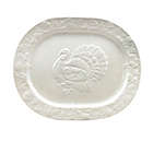 Alternate image 0 for Harvest Turkey 20-Inch Oval Serving Platter in White