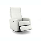 Alternate image 0 for Best Chairs Calli Swivel Glider Recliner in Oyster/Pearl with Power Tilt Headrest