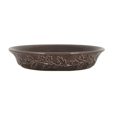 Bee &amp; Willow&trade; Hays Leaf Pie Plate in Iron