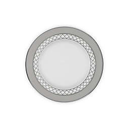 Noritake® Eternal Palace Salad Plates in White/Platinum (Set of 4)