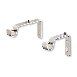 Simply Essential™ Steel Replacement Rod Brackets (Set of 2)