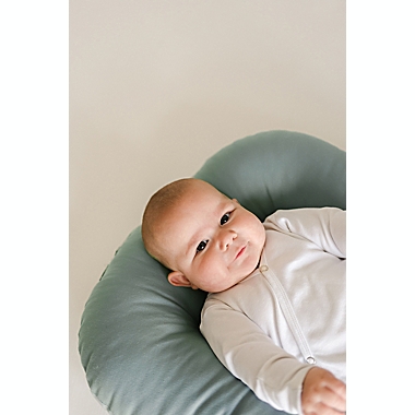 Snuggle Me&trade; Organic Infant Lounger in Slate. View a larger version of this product image.